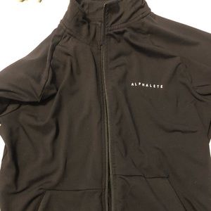 Alphalete black performance jacket small